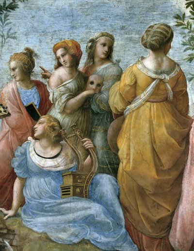 Il Parnaso (dettaglio) da Raphael