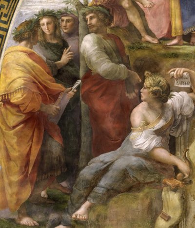 Il Parnaso (dettaglio) da Raphael