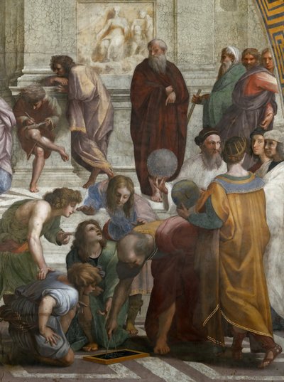 La scuola di Atene (dettaglio) da Raphael