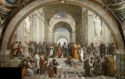 La Scuola di Atene da Raphael