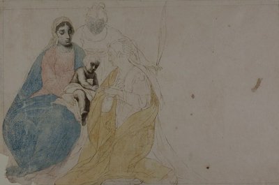 Vergine e Bambino con Santi da Raphael