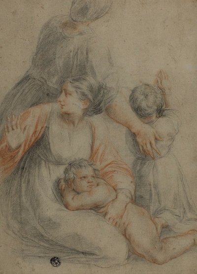 Donna e bambini da Raphael