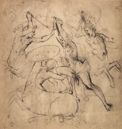Ercole uccide il centauro da Raffaello Sanzio Raphael
