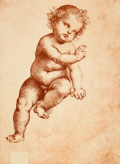 Studio per un Bambino Gesù da Raffaello Sanzio Raphael
