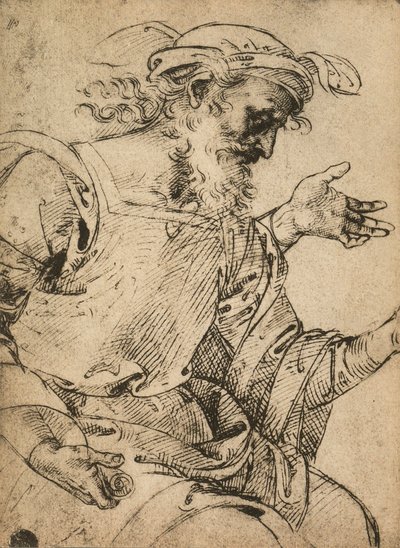 Il profeta Ezechiele da Raffaello Sanzio Raphael
