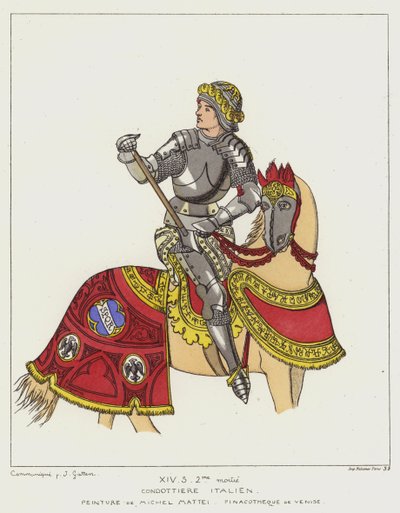 Condottiero italiano da Raphael Jacquemin