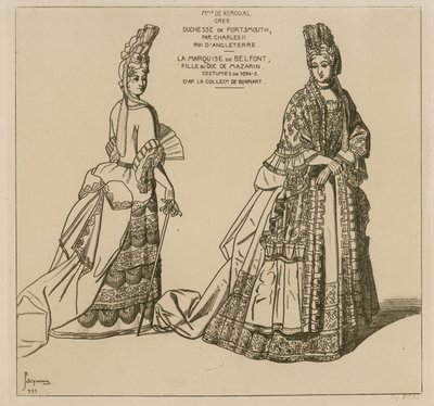Costumi del 1694-5 da Raphael Jacquemin