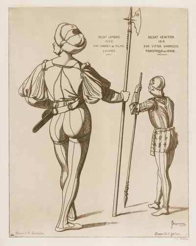 Soldati italiani del XVI secolo da Raphael Jacquemin