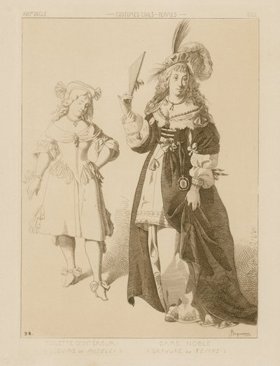 Donne italiane nel XVII secolo da Raphael Jacquemin