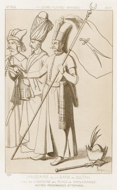 Guardia giannizzera del Sultano da Raphael Jacquemin