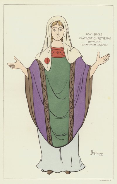 Matrona cristiana da Raphael Jacquemin