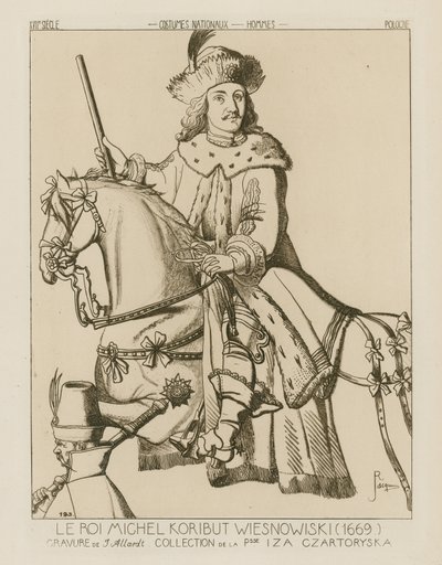 Michał Wiśniowiecki, Re di Polonia (1669) da Raphael Jacquemin