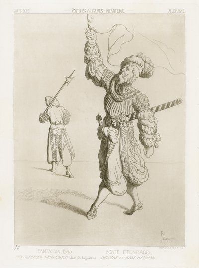 Costumi militari - Fanteria tedesca del XVI secolo da Raphael Jacquemin