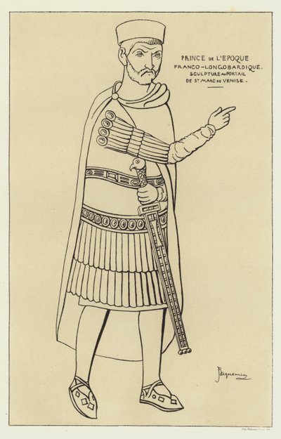 Principe franco-longobardo da Raphael Jacquemin