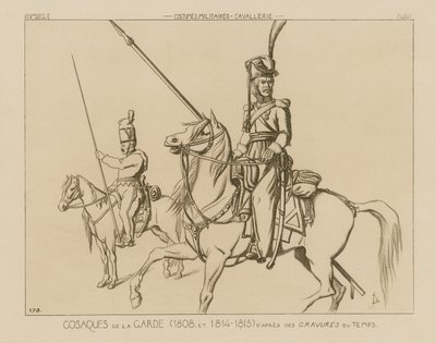 Cosacchi della Guardia russi (1808 e 1814-15) da Raphael Jacquemin