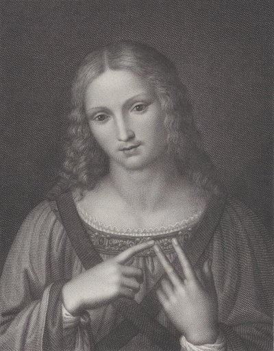 Cristo proclama la legge da Raphael Morghen