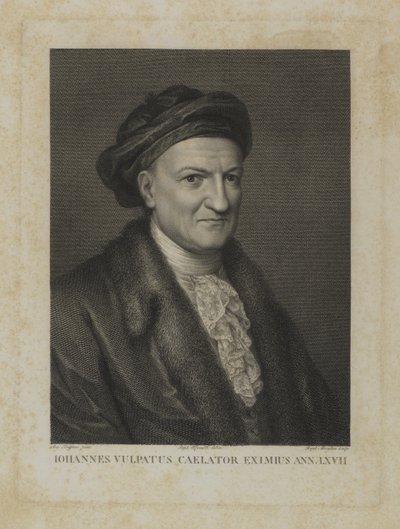 Johannes Vulpatus Caelator Eximus Ann. LXVII da Raphael Morghen