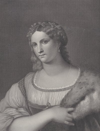 La Fornarina da Raphael Morghen