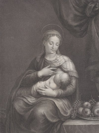 La Madonna del Latte da Raphael Morghen