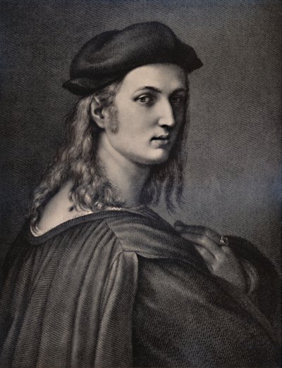 Raffaello Sanzio, artista del Rinascimento italiano, XVIII o XIX secolo 1894 da Raphael Morghen