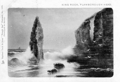 King Rock, Flamborough Head, East Riding, Yorkshire da Raphael Tuck