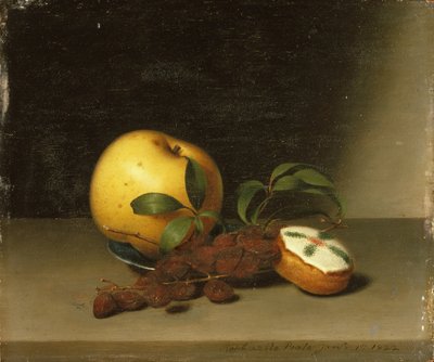 Natura morta con torta, 1822 da Raphaelle Peale