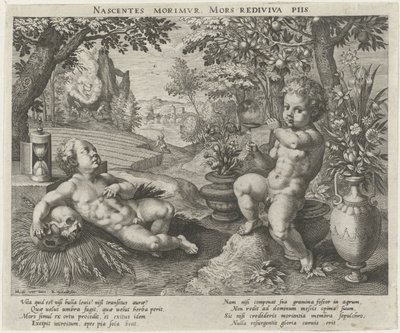 Allegoria della transitorietà da Raphaël Sadeler (I)