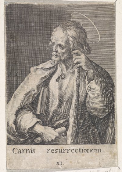 Apostolo Giacomo il Minore da Raphaël Sadeler (I)