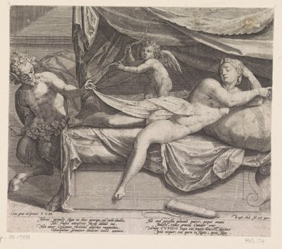 Giove e Antiope da Raphaël Sadeler (I)