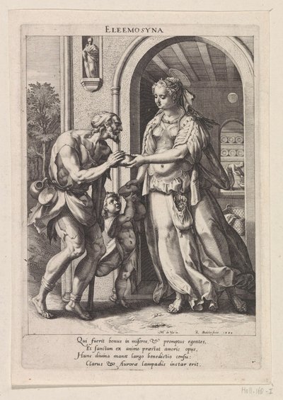 Carità da Raphaël Sadeler (I)