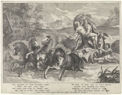 Ratto di Proserpina da Raphaël Sadeler (II)
