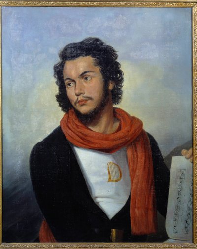 Ritratto del musicista Felicien David (1810-1876) da Raymond Bonheur