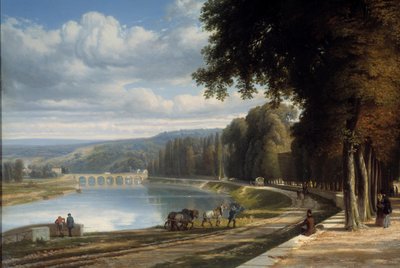 Passeggiata al Parc de Saint Cloud (dettaglio) da Raymond Esbrat