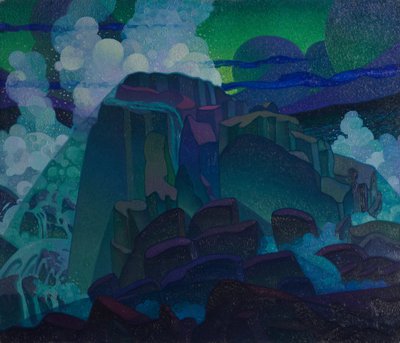 Roccia in mare da Raymond Jonson