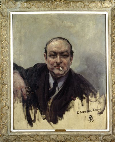 Ritratto di Leon Paul Fargue da Raymond Woog