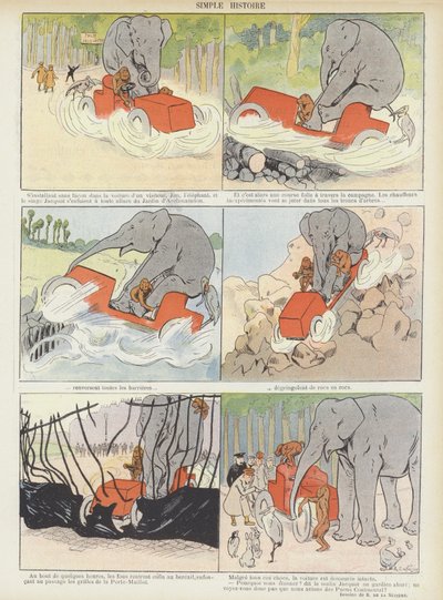 Illustrazione per Le Rire da Raymond de la Neziere