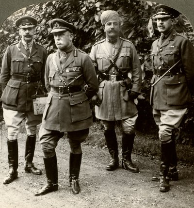 Sir John French, comandante in capo della BEF, Francia, Prima Guerra Mondiale, 1914-1915 da Realistic Travels Publishers