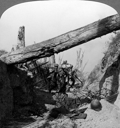 Guerra di trincea sulla linea Wotan, Queant, Francia, Prima Guerra Mondiale, 1917-1918 da Realistic Travels Publishers