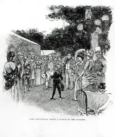 Illustrazione per Il piccolo Lord Fauntleroy (incisione) da Reginald Bathurst Birch