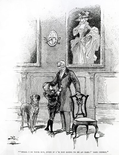 Illustrazione per Little Lord Fauntleroy (incisione) da Reginald Bathurst Birch