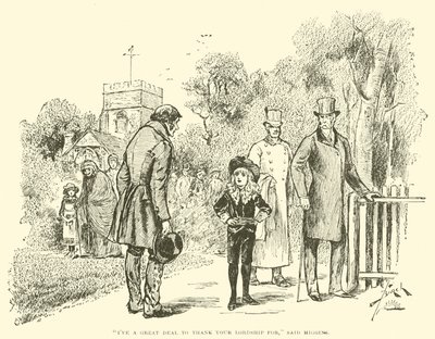 Illustrazione per Il piccolo Lord Fauntleroy da Reginald Bathurst Birch