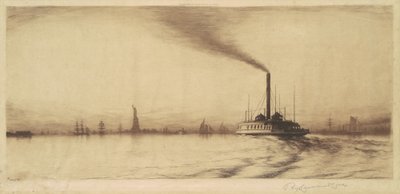 Porto di New York da Reginald Cleveland Coxe