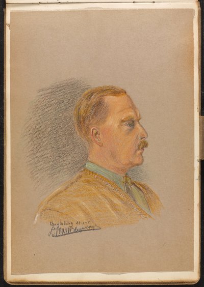 Ritratto di un ufficiale britannico, luglio 1915 da Reginald Copleston Bond