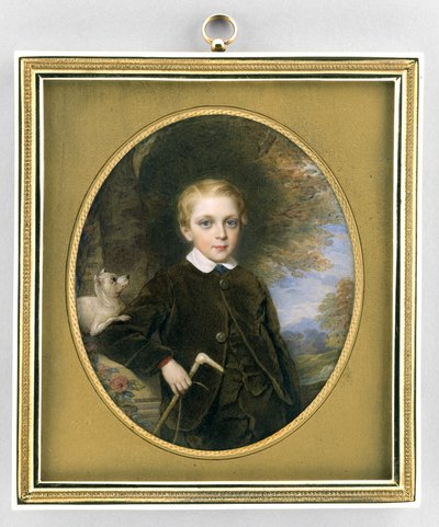 Ritratto di un Ragazzo, c.1865-80 da Reginald Easton