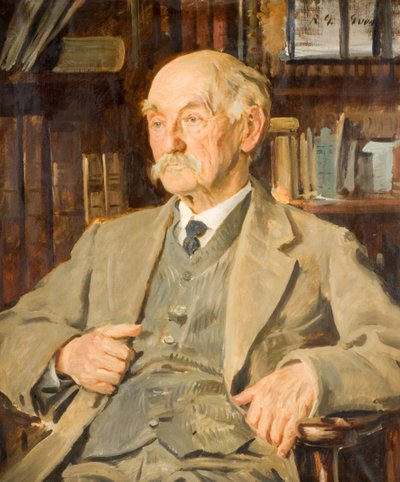 Ritratto di Thomas Hardy 1840-1928, 1924 da Reginald Grenville Eves