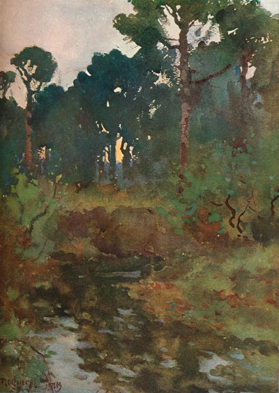 Studio di Paesaggio Decorativo da Reginald Jones