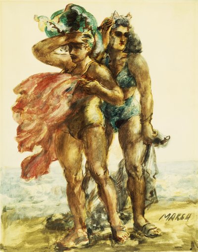Donna muscolosa da Reginald Marsh