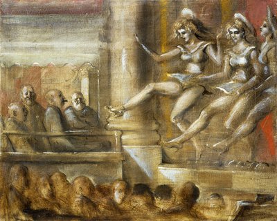 Tre ragazze del coro da Reginald Marsh