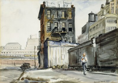 Cantieri ferroviari, New York da Reginald Marsh
