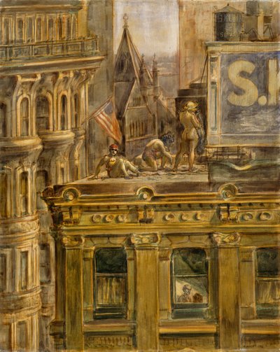 Vista dalla mia finestra da Reginald Marsh